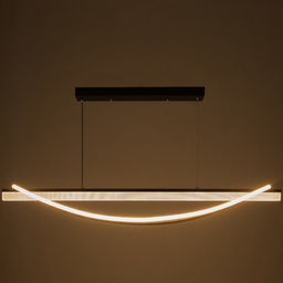 Светильник «Санди» LED 120 Вт 3000-6000К черный 100×12×11-110 см