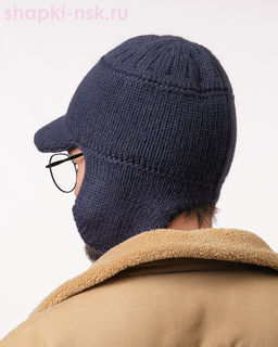 Нукер Ушанка мужская флис (56-58)