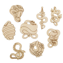 Заготовка для декорирования Mr. Carving ВД-1248 Мини набор Змеи фанера 0.3 см 2 фото 2