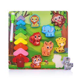 Пазл-вкладыш "Лесные зверята"