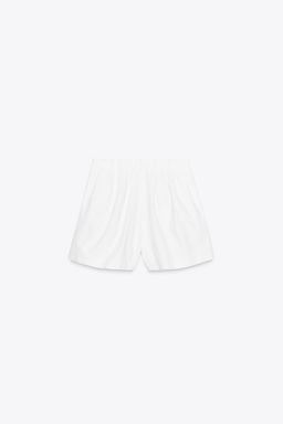 ZW COLLECTION BERMUDA SHORTS WITH DARTS - Zara фото 5