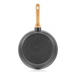 Сковорода глубокая с антипригарным покрытием Walmer York Induction, 26 см, цвет светлое дерево  фото 3