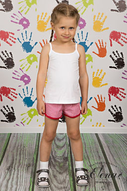 Шорты из хлопка М21529н Ментол