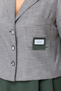 Костюм Aira Style 2417А Серо-зеленый