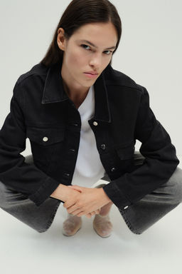 Baggy Bootcut Regular Jeans - H&m фото 3