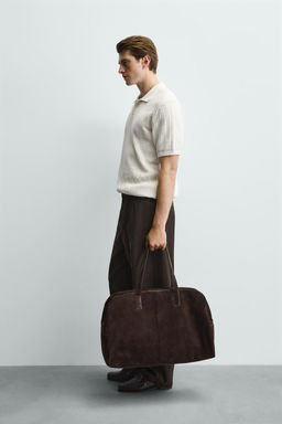 RIBBED KNIT POLO SHIRT - Zara фото 11