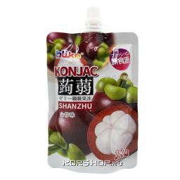 Желе питьевое с конняку со вкусом мангустина Blike, Китай, 160 г