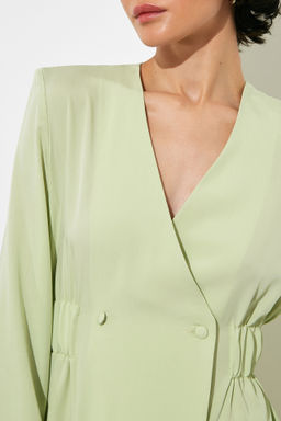 Платье мини двубортное - Mollis фото 3