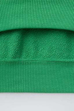 SUDADERA MANGA RANGL?N / VERDE - Zara фото 4