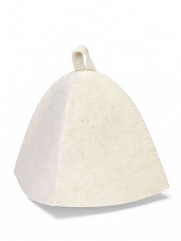 Шапка для бани и сауны Герой и защитник, полиэфир, шерсть