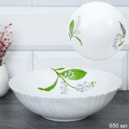 Салатник 650 мл 175 мм тарелка глубокая / TW-70 (7312) /уп 48/ Ландыш - Галеонтрейд фото 2