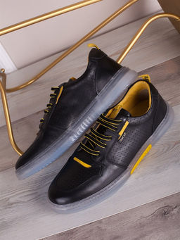 Кеды мега удобные / Слипоны мужские 135-02-L1 Черный