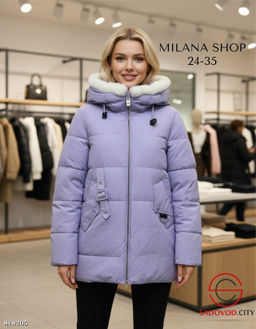 Зимняя женская куртка с капюшоном