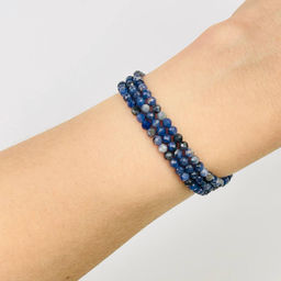 Бусины для украшений из Содалита (110 бусин) 39 см