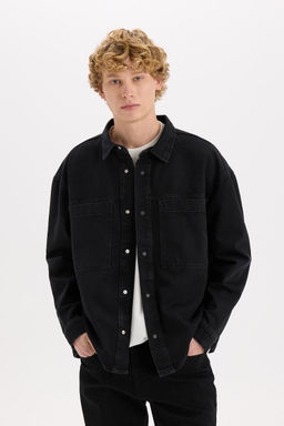 %100 Pamuk Oversize G_mlek Ceket