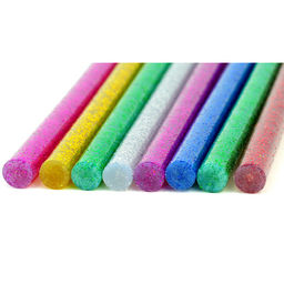 Стержень-клей для клеевого пистолета блестящий 8шт. - Buro фото 3