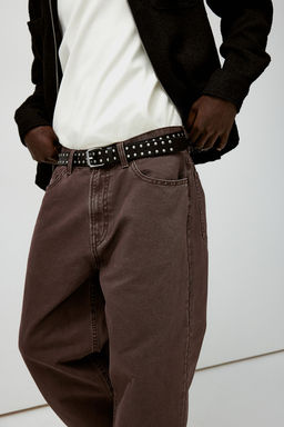 Pantalon de lona Baggy - H&m фото 3