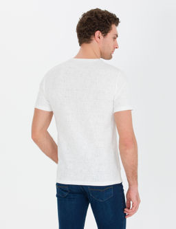 Белая облегающая футболка - Cacharel фото 5