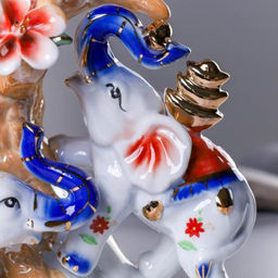 Статуэтка Слоны у денежного дерева 25 см / W252 /уп 24/ - Галеонтрейд фото 3