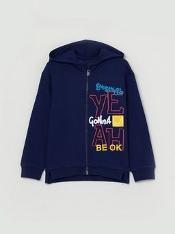 CRB wear/CWKB 62843-41-297 Толстовка для мальчика, темно-синий/Ex.Cherubino