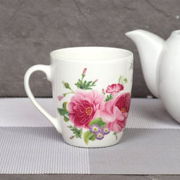 Кружка 250 мл Цветы / S749 /уп 96/ - Галеонтрейд фото 6
