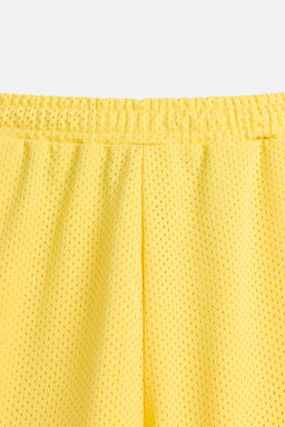 OPEN KNIT TEXTURED TECHNICAL BERMUDA SHORTS - Zara фото 8