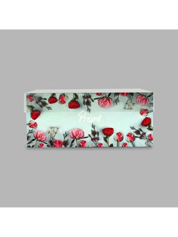 Цена за 5 шт. Коробка для капкейков, кондитерская упаковка, 6 ячеек Present, 23×16×10 см