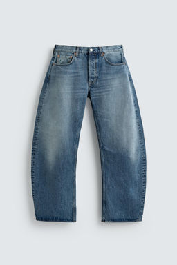 LIMITED EDITION BARREL FIT JEANS - Zara фото 19