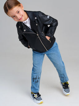 PlayToday / Куртка из экокожи для девочки  фото 6