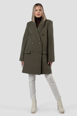 01-11935 Пальто женское демисезонное