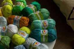 Пряжа ALPINA ANABEL 100% мерсеризованный хлопок 10 шт. х 50 г 120 м  6 м