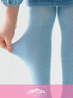 OMSA kids Collant 12A12-2 с жаккардовым рисунком - avorio фото 25