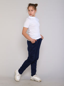 Ладошки / Рубашка-поло Гимназия белый  фото 2