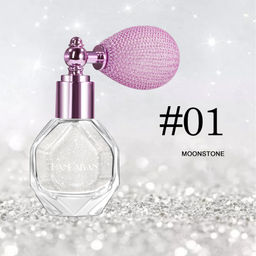 Хайлайтер с распылителем, глиттер для тела тон 01