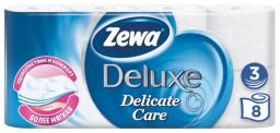 ЗЕВА т/бумага 3-сл. ДЕЛЮКС (8рул.) Белая