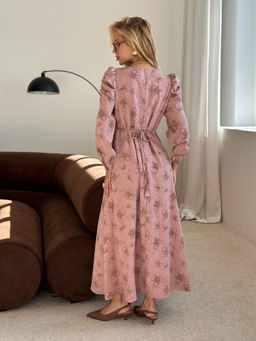 Платье #КТ6858 (1), пудровый - Dommod фото 10