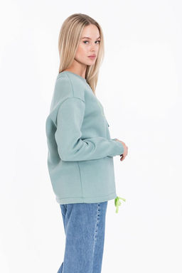 Толстовка М321143Па Полынь - Елена фото 5