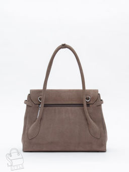 Сумка женская кожаная 2424YF apricot  Polina&Eiterou