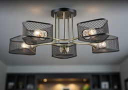 Люстра Лофт FS-000688-5BK - Stekker фото 2