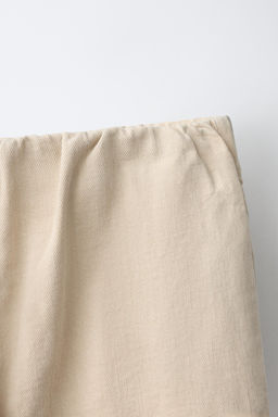PANTAL?N BAGGY / Beige
