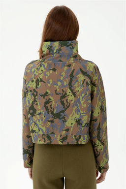 Женский свитшот цвета хаки - U.s. polo assn фото 6