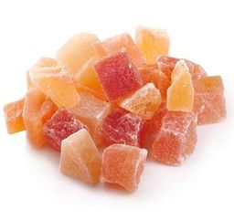 Цена за 0,5кг Папайя кубик цукат (кг) - Orexispb фото 2