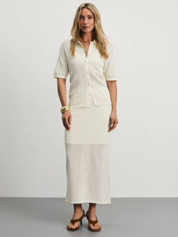 Вязаная юбка из вискозы / Zarina