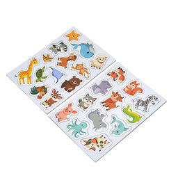 Игра магнитная "Кто где живет?" Магнитная игра