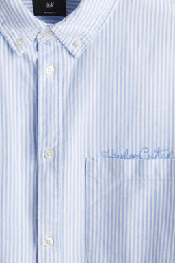Camisa Oxford Loose Fit - H&m фото 7