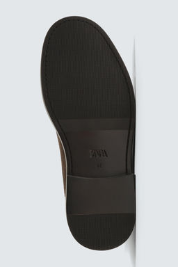 LEATHER CHELSEA BOOTS - Zara фото 14