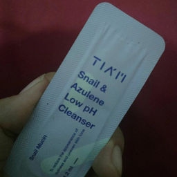 TIAM Snail & Azulene Low pH Cleanser, 1.2ml*10ea - Успокаивающий гель для умывания 1.2мл*10шт