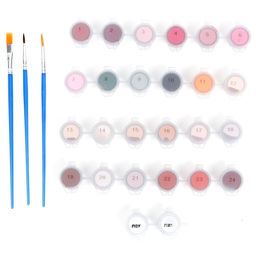 Картина по номерам на холсте с подрамником Девушка в шляпе 40 50 см - Школа талантов фото 3