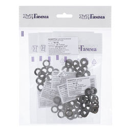 05 Люверсы ФАСОВКА d 7 мм 5 x 10 шт под оксид