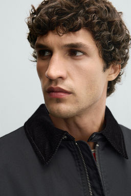 CONTRAST COLLAR PARKA - Zara фото 7